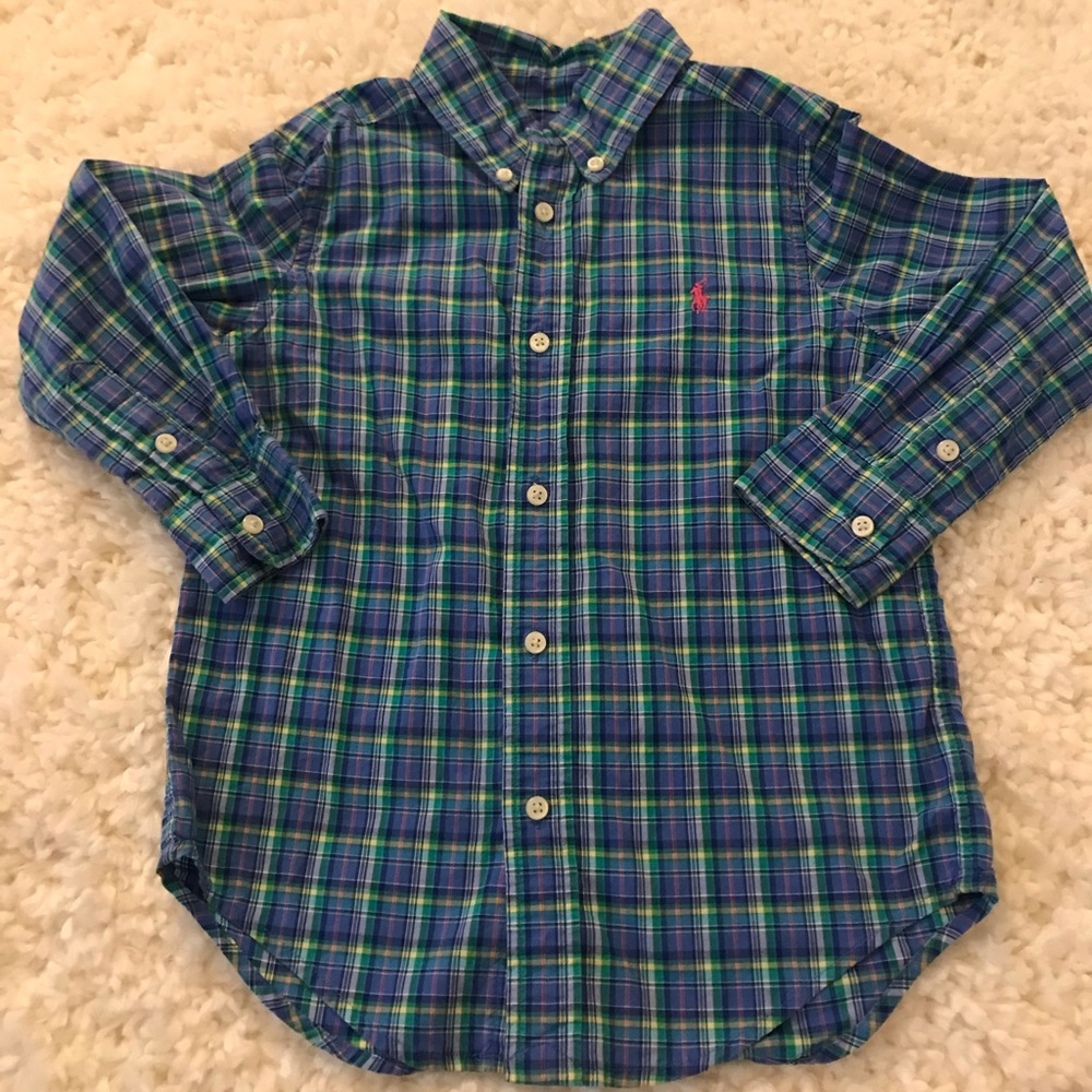 Ralph Lauren 4t long sleeve dress shirt